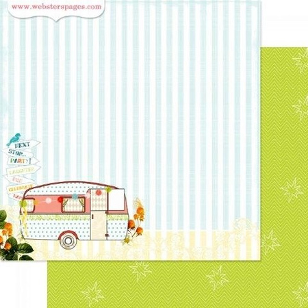 Papier do scrapbookingu dwustronny 30,5 x 30,5 cm PARTY TIME 12 szt. webster`s pages